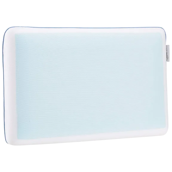 Amazon Basics 2-In-1 Gel Memory Foam Cooling Pillow
