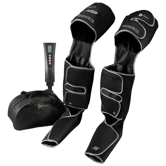 Lifepro Radiate X Compression Sleeve Thigh, Calf, and Foot Massager