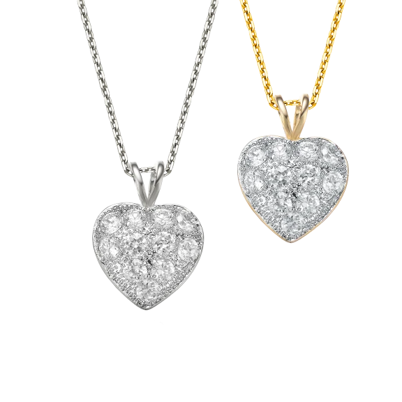 Sparkling Heart Pendant