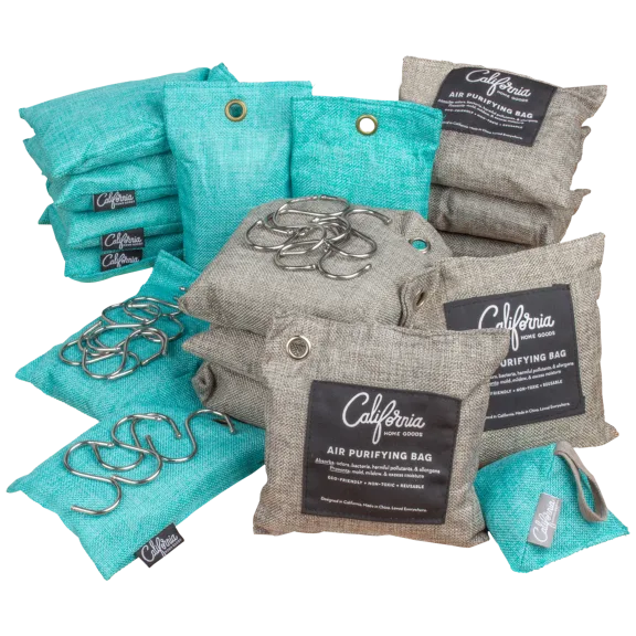 17-Pack: California Home Goods Activated Charcoal Moisture & Odor Absorber Bags