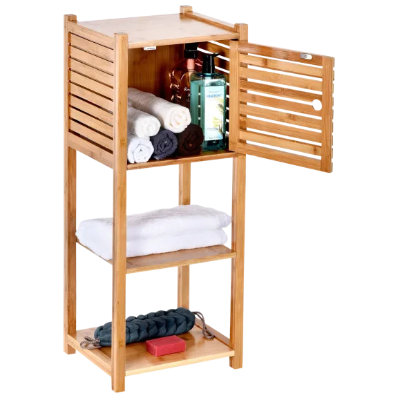 ToiletTree Products Bamboo Storage Cabinet