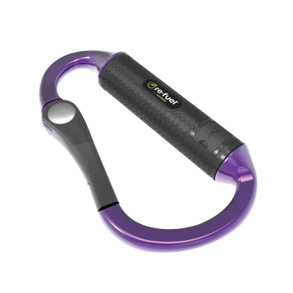 Re-Fuel 3000mah Power Bank Carabiner
