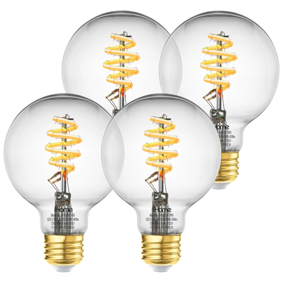 4-Pack: iHome Smart Dimmable Lighting