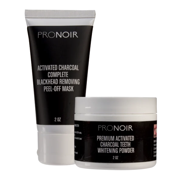 ProNoir Activated Charcoal Peel Off Mask and Teeth Whitener