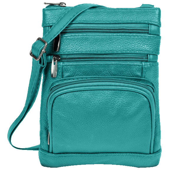 Steeltime NY Genuine Leather Crossbody Bag