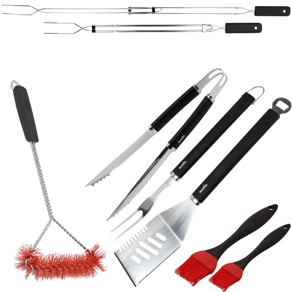 Char-Broil 8-Piece Grill & BBQ Tool Bundle