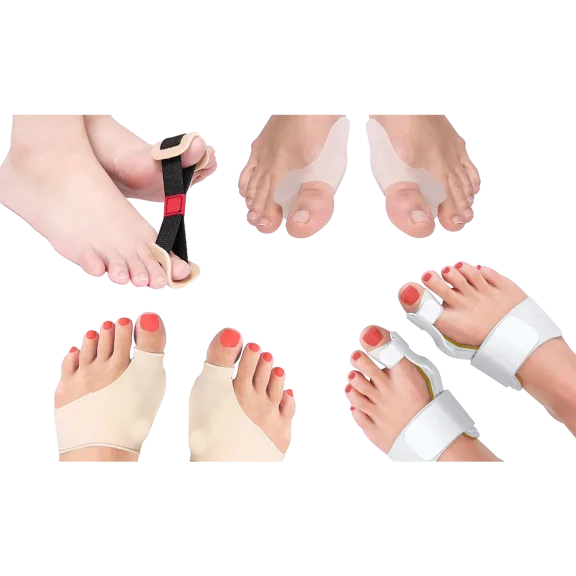 Extreme Fit 8-Piece Complete Orthopedic Bunion Corrector and Relief Kit