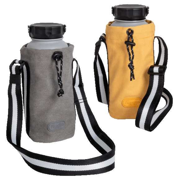 2-Pack: Travelon Coastal Crossbody Water Bottle Bag
