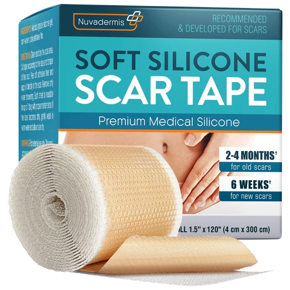 Nuvadermis Scar Gel + Scar Tape Bundle