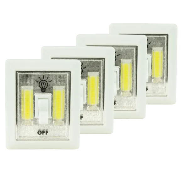 4-Pack: Litezall Micro Cordless Light Switch