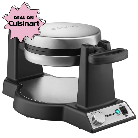 Cuisinart® Innovative Round Flip Belgian Waffle Maker