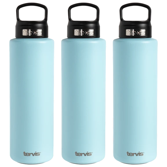 3-Pack: Tervis 40oz Stainless Steel Triple Walled Insulated Tumblers