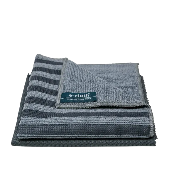 2-Pack: e-cloth Stainless Steel Cleaning Cloths