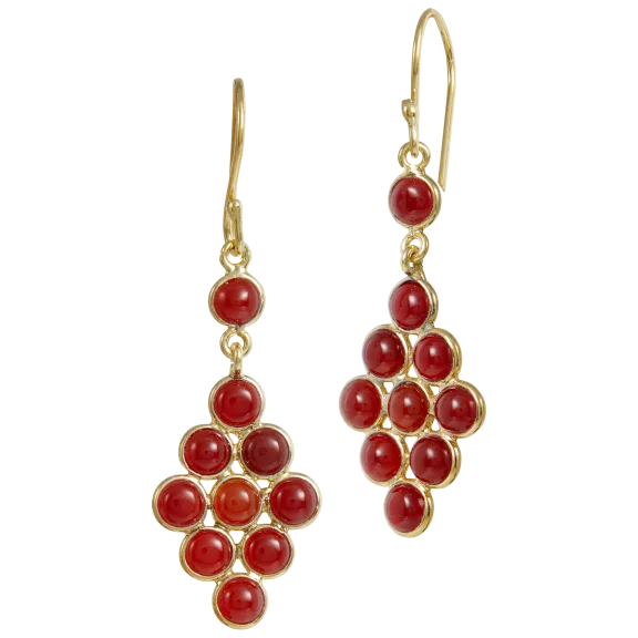 The Gold-Plated Waterfall Earrings