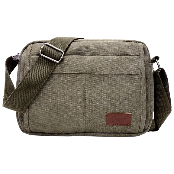 XIX Unisex Multifunctional Crossbody Canvas Messenger Bag