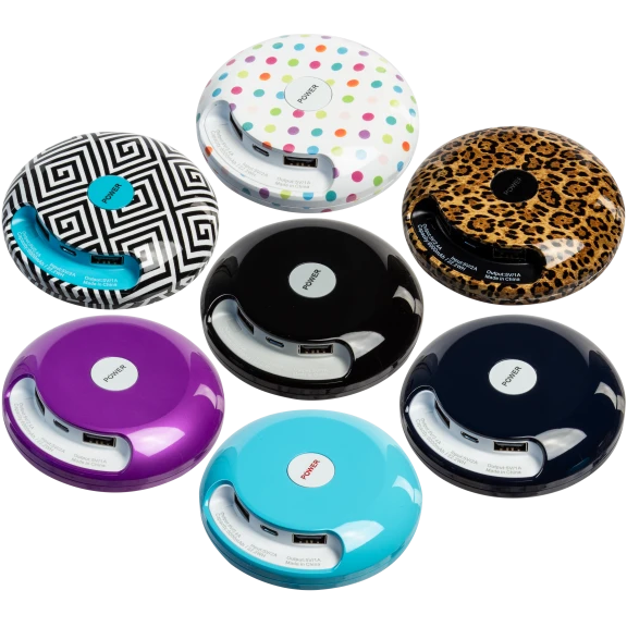 Que Design 6000mAh Button Power Bank