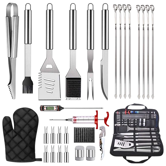 30-piece: Remarkable GoodZ Ultimate BBQ Tool Kit