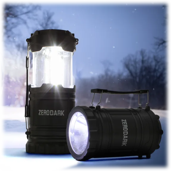 ZeroDark 2 in 1 Collapsible Lantern & Flashlight