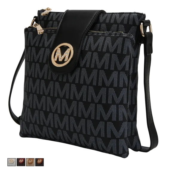 MKF Collection Wrigley M Signature Crossbody Mia K