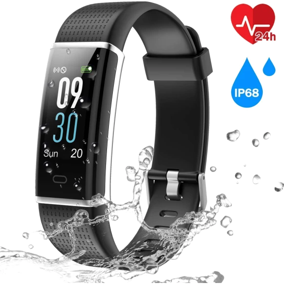 SwissTek ActivePro Fitness Tracker with Heart Rate Monitor