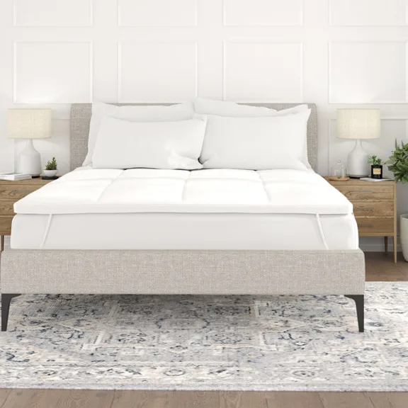 Comfort Canopy Plush Mattress Topper
