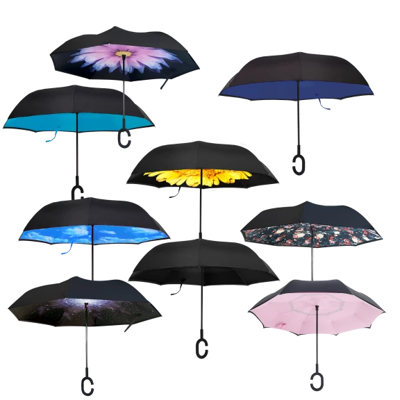 SwissTek Double Layer Windproof UV Protection Umbrella