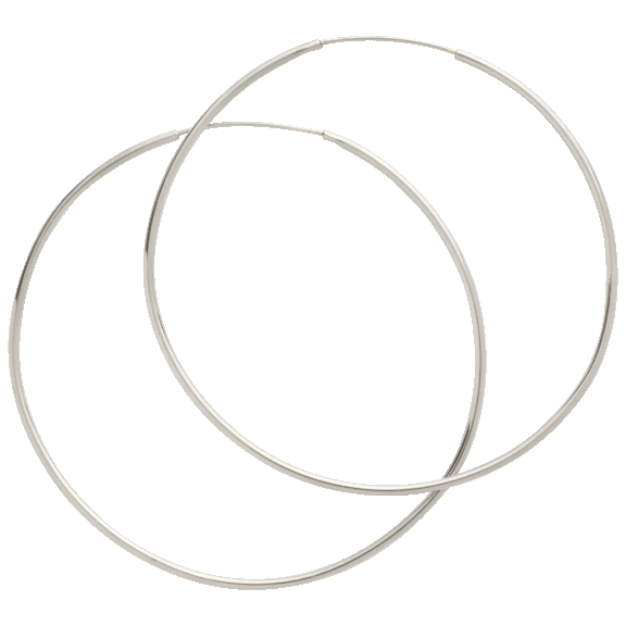 Rox & Rose 2.75" Infinity Hoops