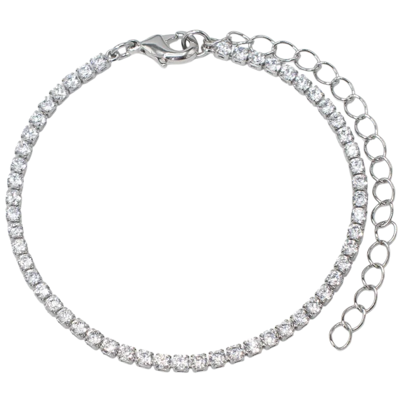 Ice by Jardin 2.0 Carat TW Tennis Bracelet