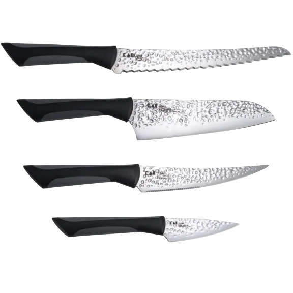 Kai "Luna" Professional 8-Piece Knife Set with Sheaths