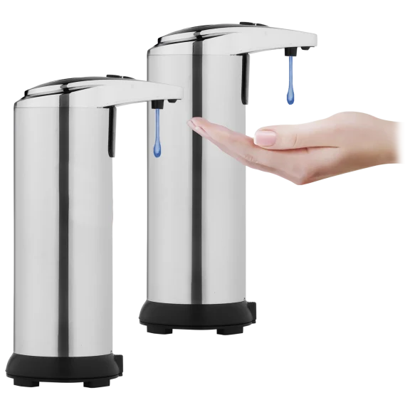 2-Pack: LIVEnLUX Automatic Motion Soap & Sanitizer Dispenser