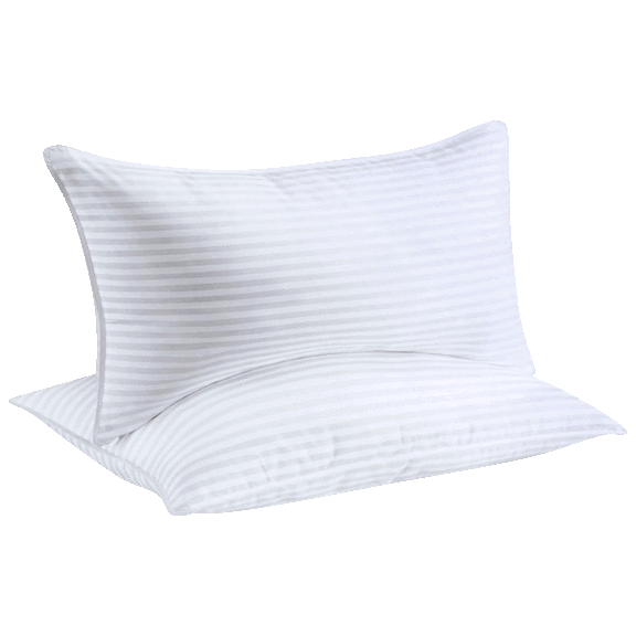 2-Pack: Sleep Restoration Cooling Gel Fiber Pillows