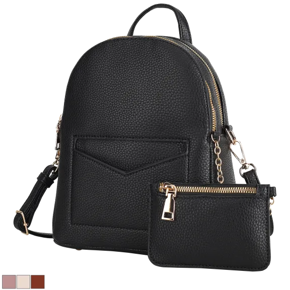 MKF Collection Magnolia Convertible Backpack by Mia K.