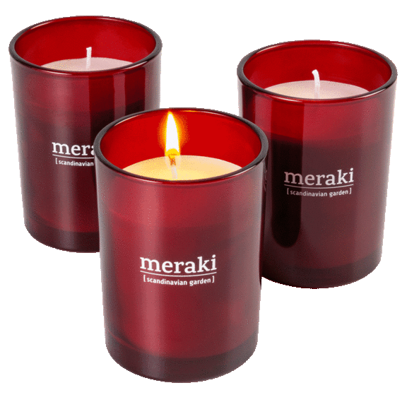 3-Pack: Meraki Scented 7.8 Oz Candles
