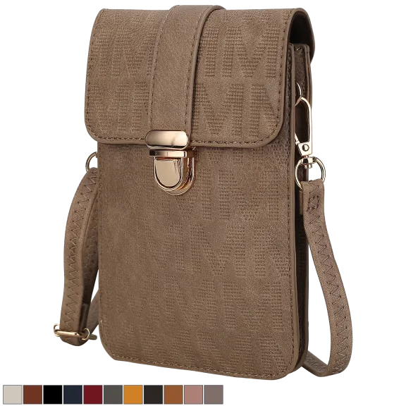 MKF Collection Ulla Signature XL Phone Wallet Crossbody by Mia K.