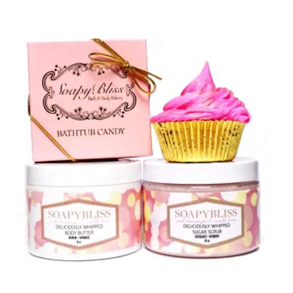 Soapy Bliss 4-Piece Luxury Bath Gift Set