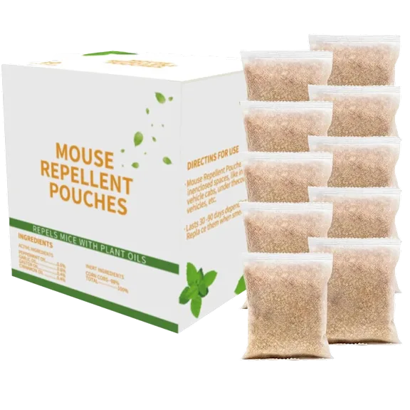 10-Pack: Hakol Peppermint Oil Pest Repellent Pouches