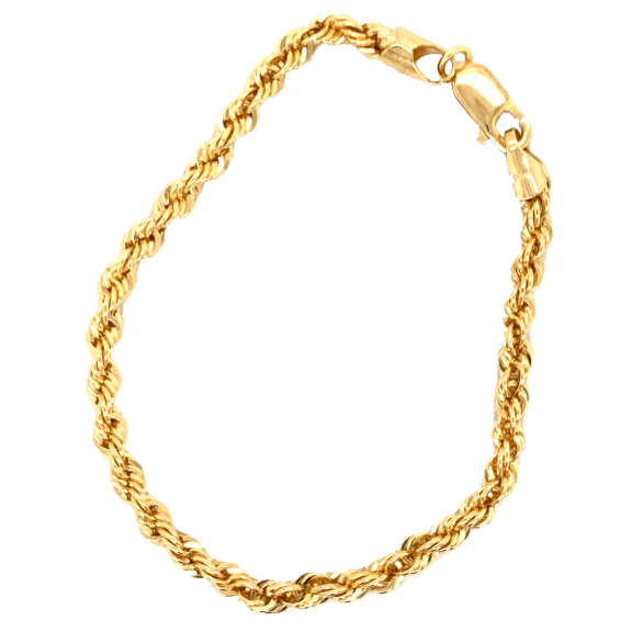 Romanza d'Italia 14KT Plated Rope Bracelet "Romanza"