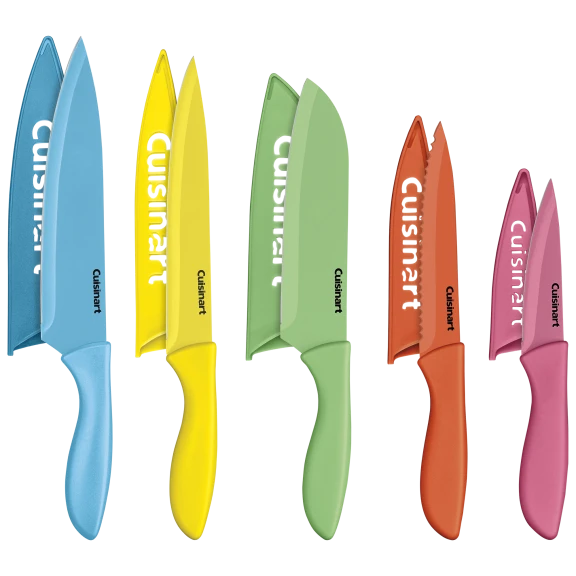 Cuisinart Advantage 5-Piece Ceramic Coated Color Knife Set (2nd Generation)