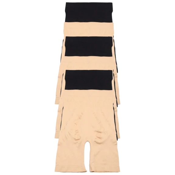 6-Pack: Angelina Seamless High Waist Light Control Shaper Panties