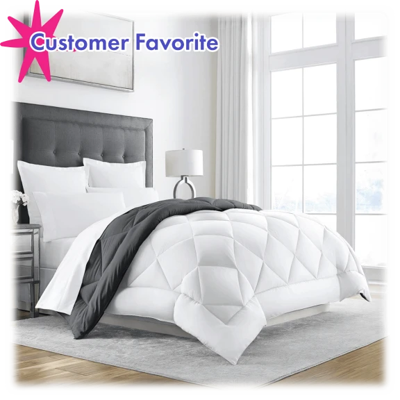 Sleep Restoration Down-Alternative Reversible Comforter