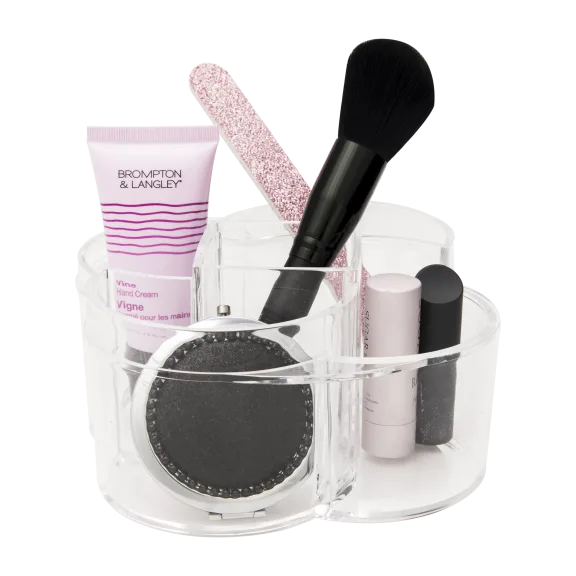 Round Cosmetic Organizer - 5 compartments