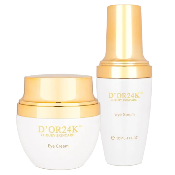 24K Eye Treatment Bundle - Advanced Eye Serum & Eye Cream