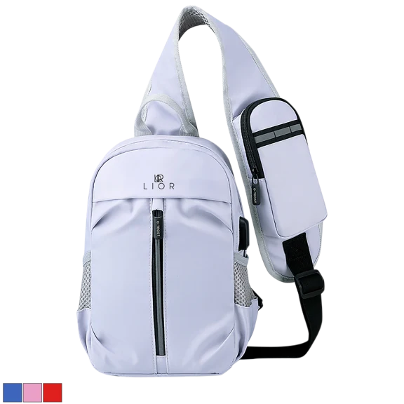 Lior Multi-Pocket Shoulder Bag