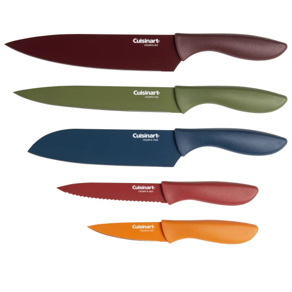 Cuisinart Advantage Autumn Morning 5-Piece Ceramic Coated Knives