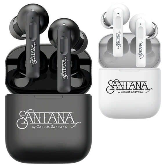Santana Vida Active Noise Cancelling Wireless Earbuds with Charging Case