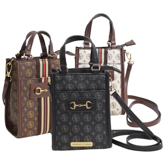 Adrienne Vittadini Signature Collection Phone Holder Crossbody