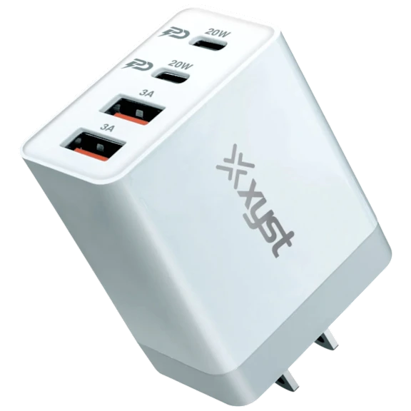 Xyst 35-Watt 4-Port USB-A & USB-C Wall Charger
