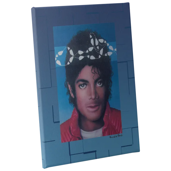 Fairchild Paris Michael Jackson Canvas - 24" x 36"
