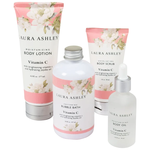 Laura Ashley 4-Piece Vitamin C Indulgence Body Care Set