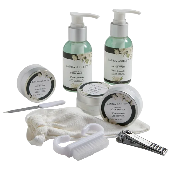 Laura Ashley Deluxe Hand and Body Care 9-Piece Collection